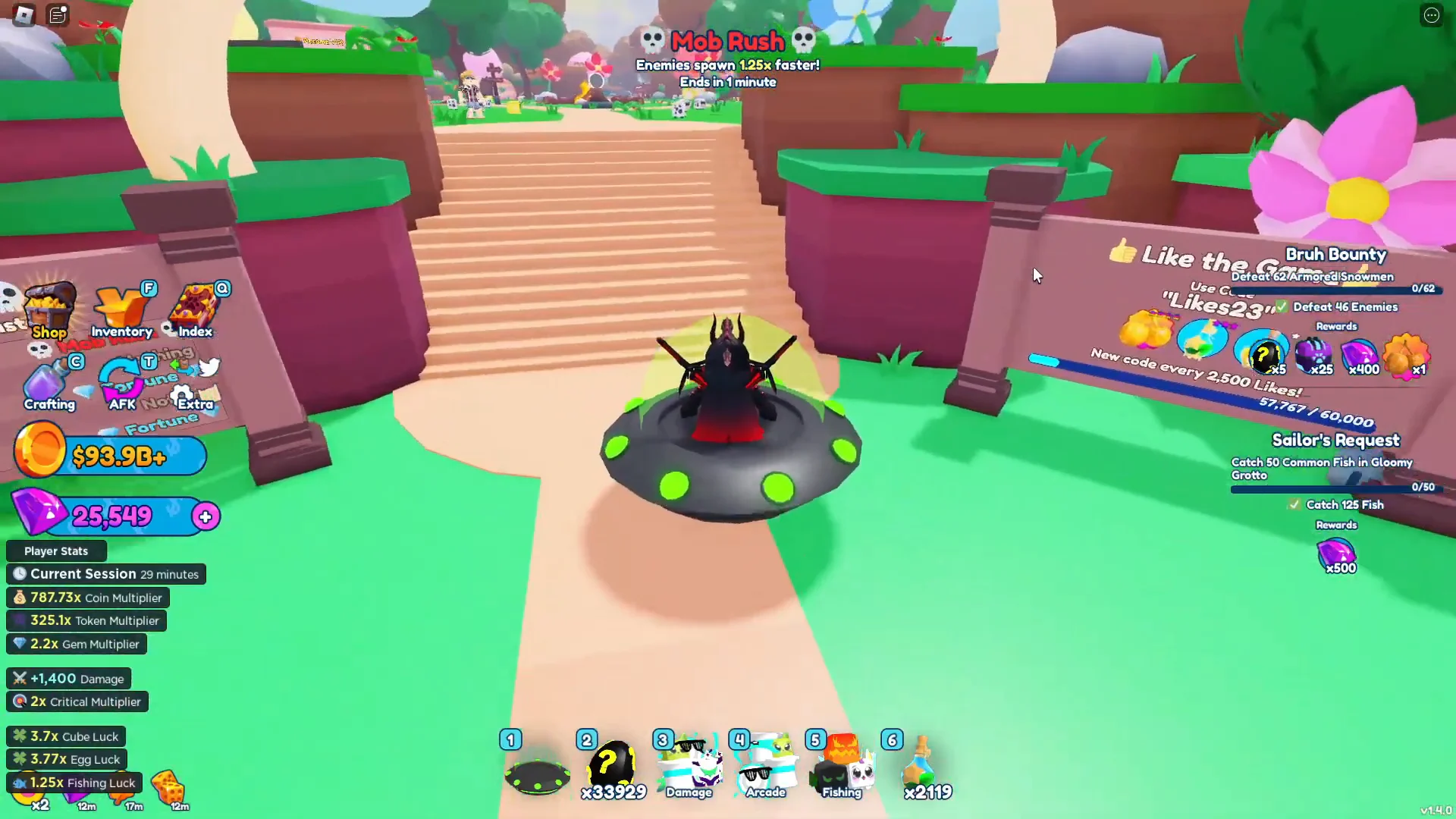 Mimic Egg Clue and Code Entry
