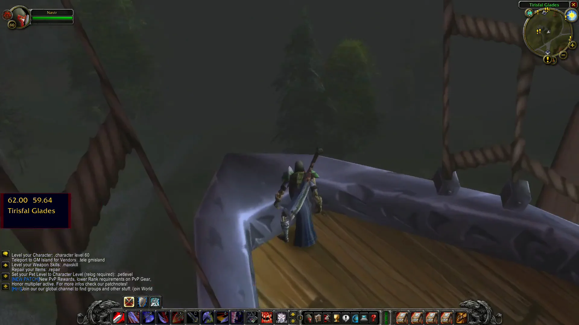 Boarding Zeppelin at Tirisfal Glades