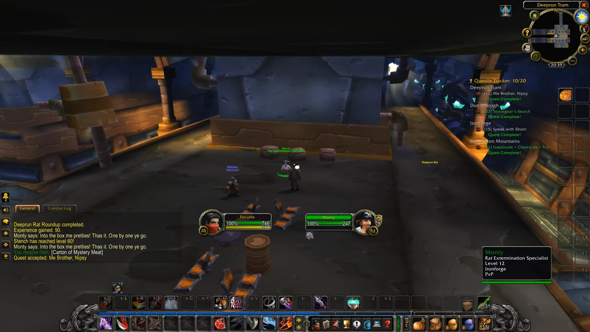 Boarding the Deeprun Tram