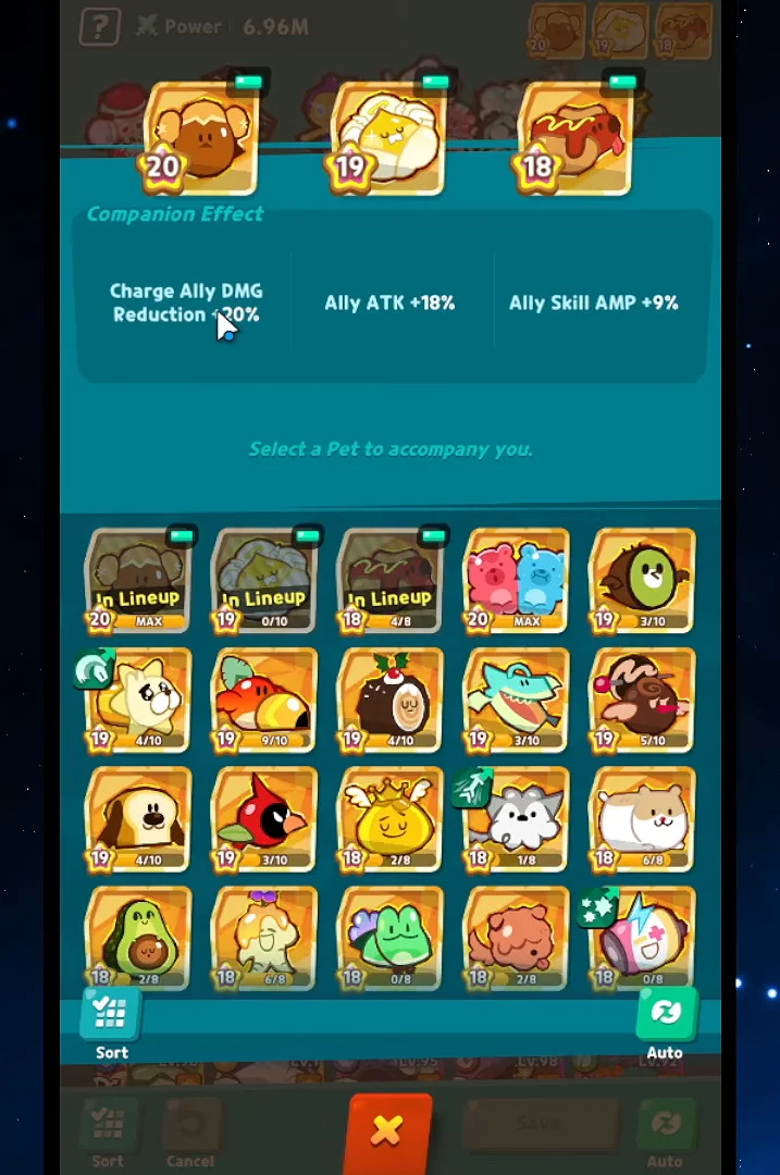 Charge Pet Companion Effect