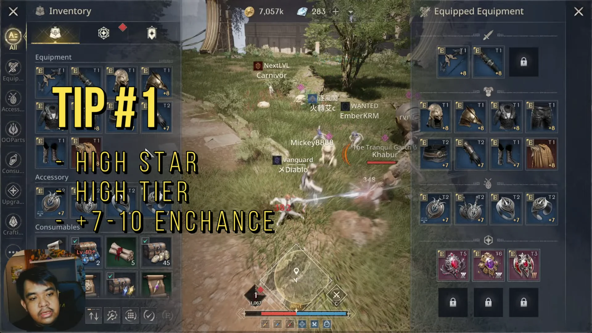 Tip 1: High Star & High Tier Equipment