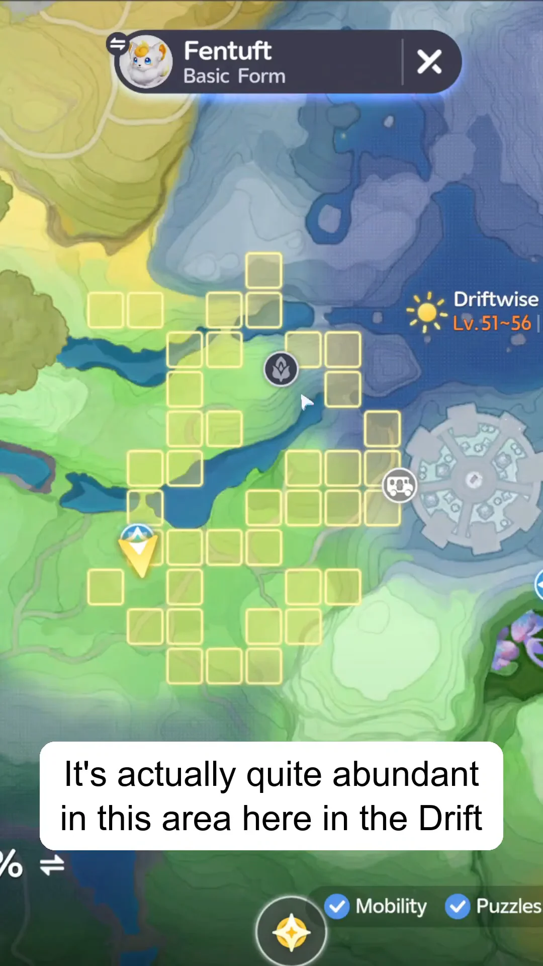 Full map view