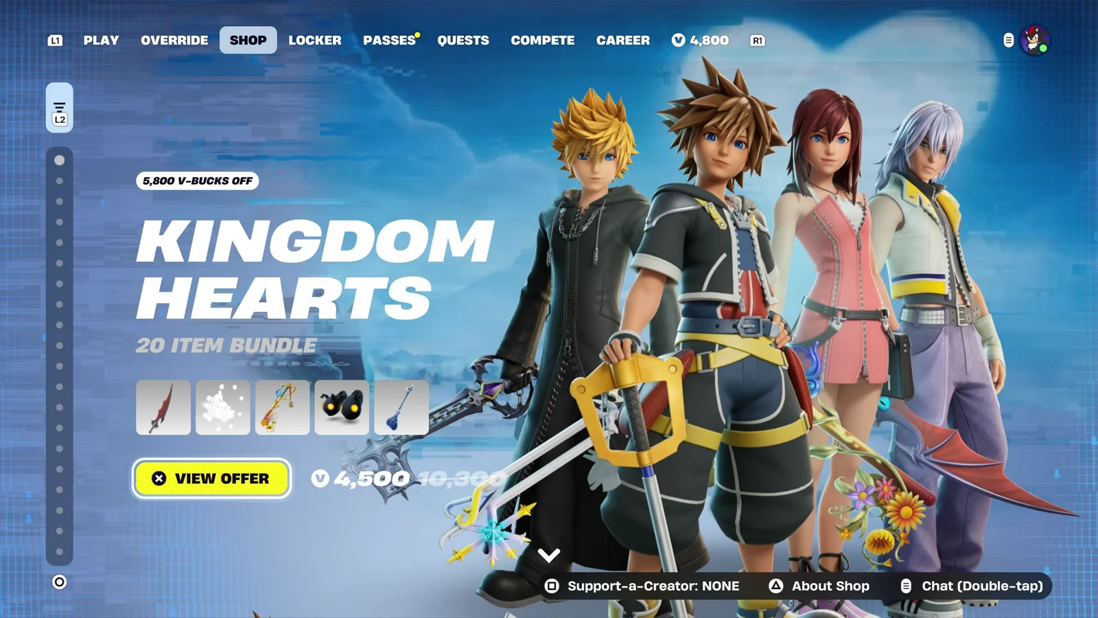 Kingdom Hearts Shop Preview