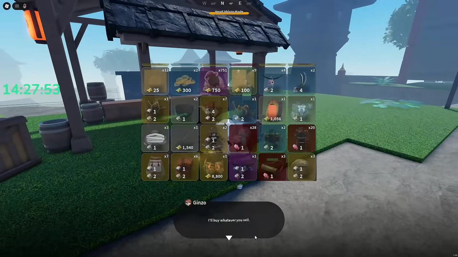 Selling Inventory and PvP Mastery
