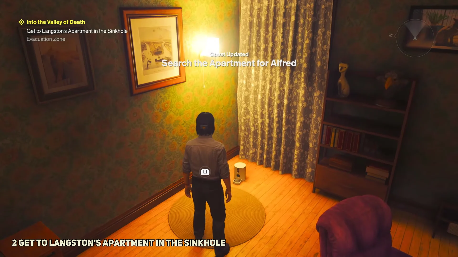 Search the Apartment for Alfred
