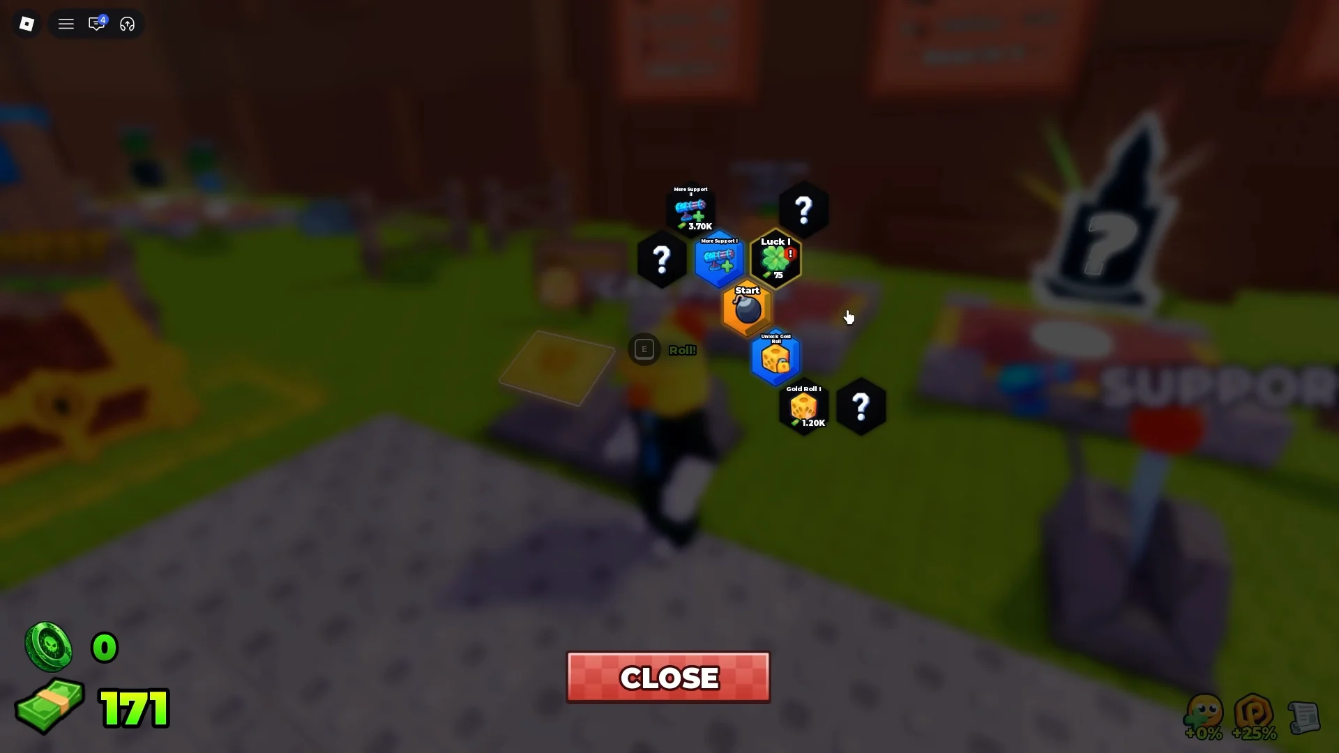 Upgrading Skill Tree