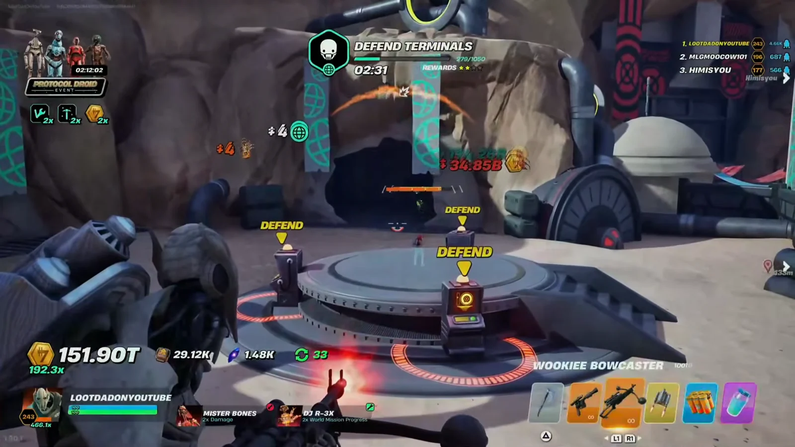 Recommended Weapon (Wookiee Bowcaster)