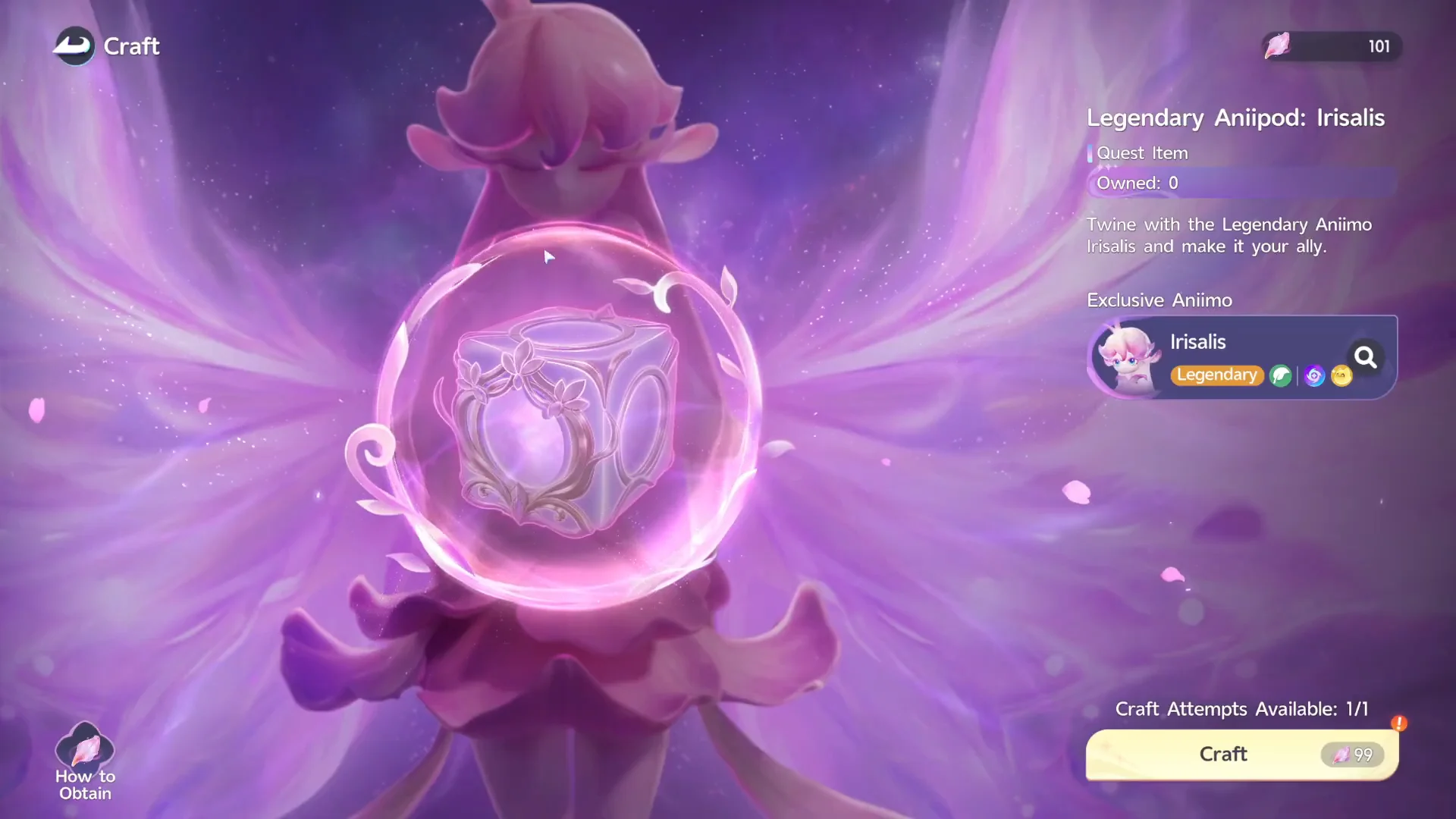 Crafting Legendary Anipod