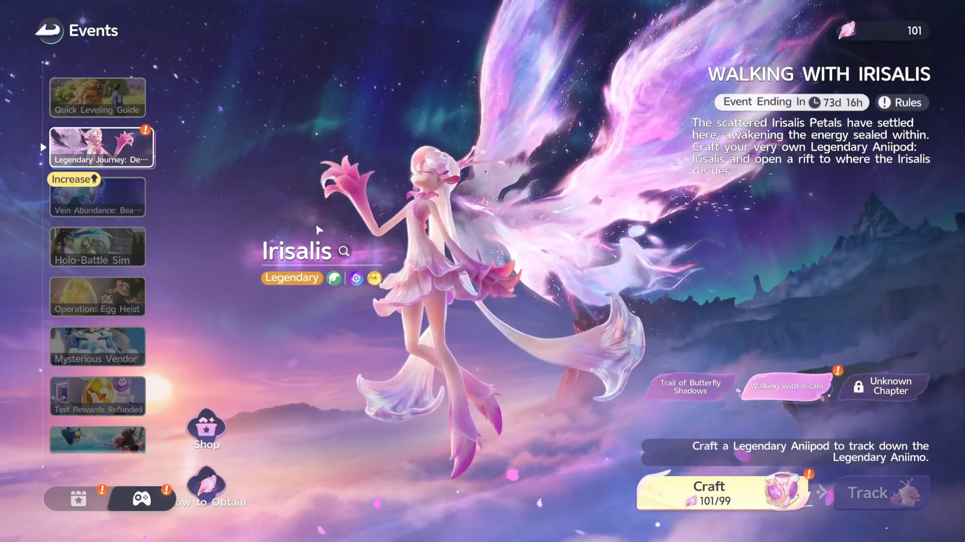 Accessing Legendary Journey