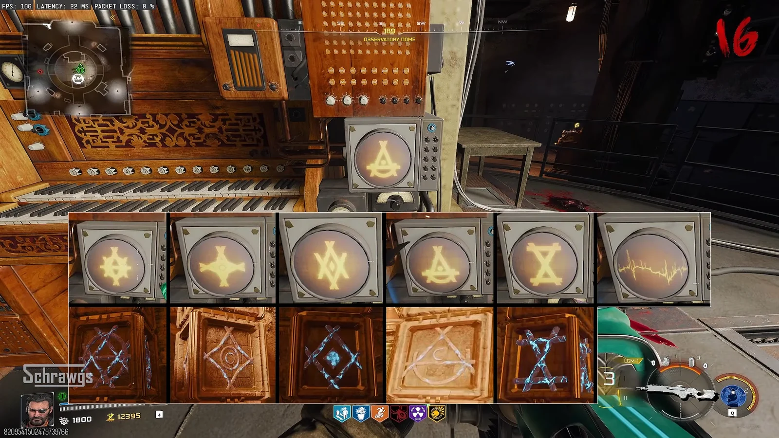 Wonder Weapon Columns & Oscilloscope