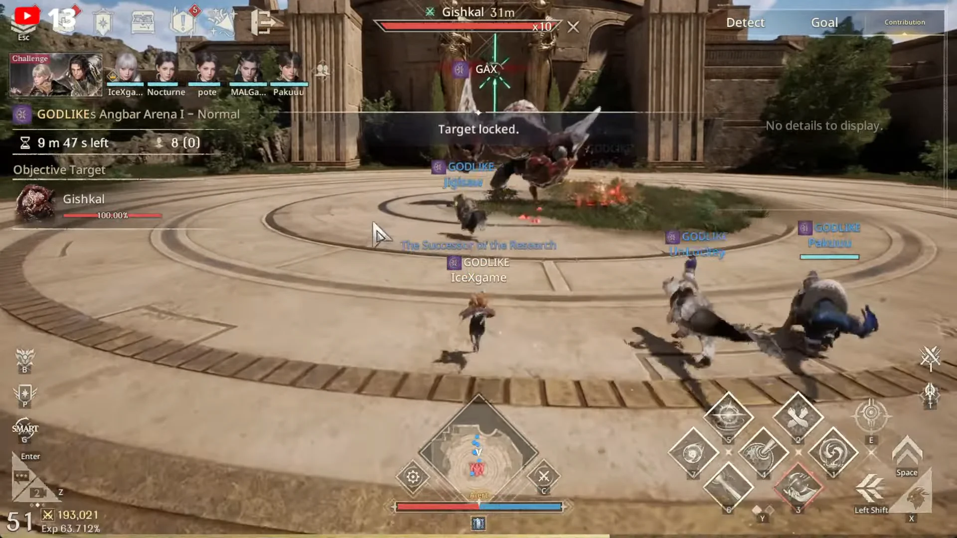Battling Clan Boss Gishkal Normal