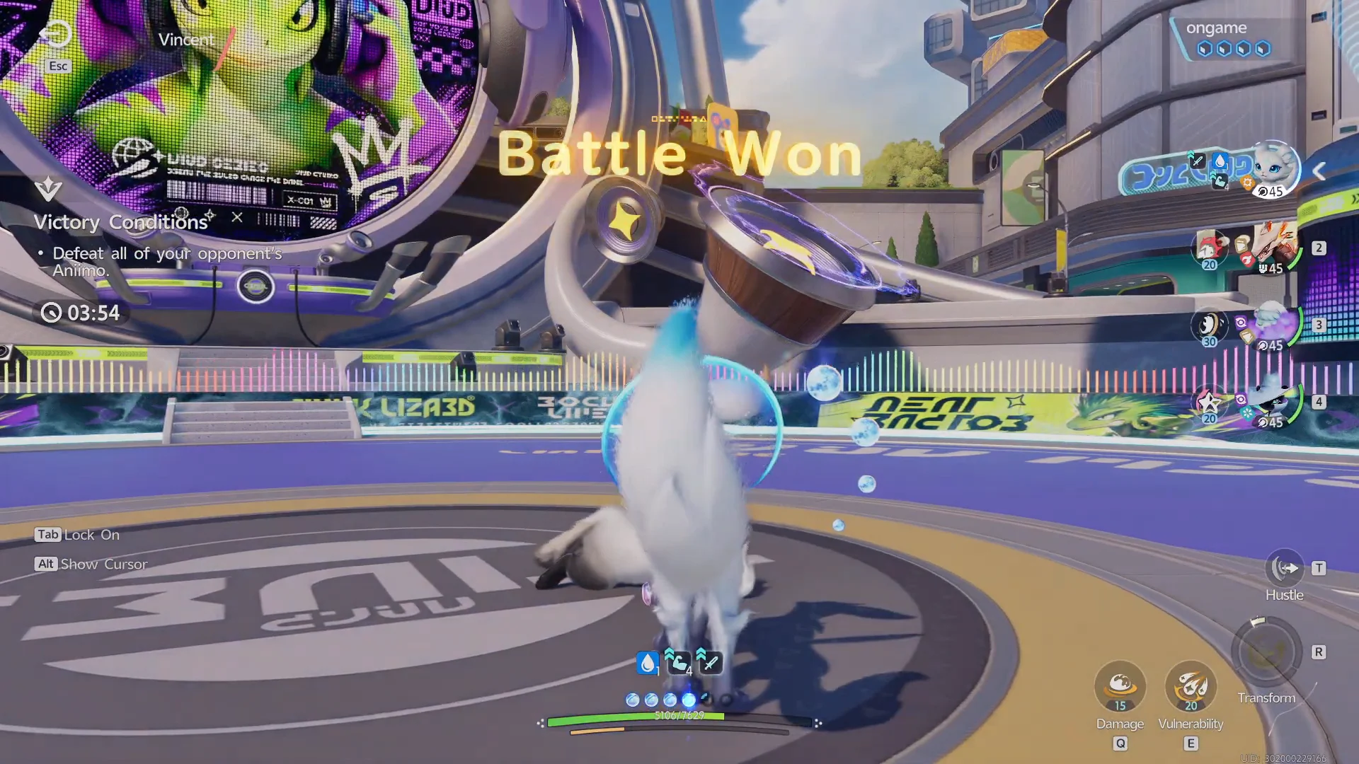 Defeating Piopiota & Victory