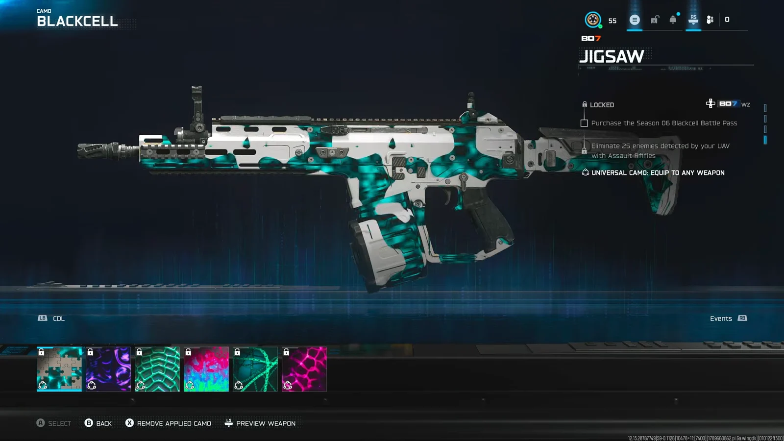 Blackcell Jigsaw and Specter