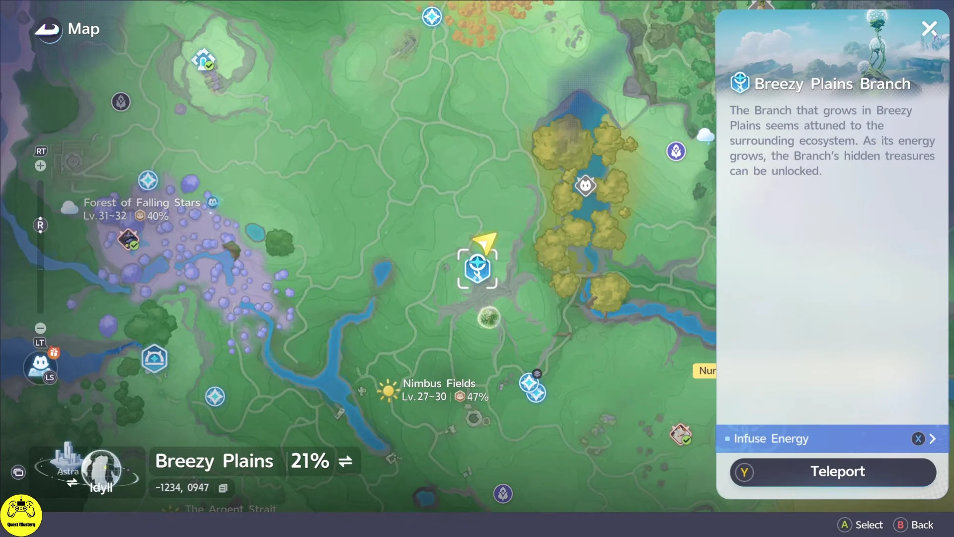 Checking the Map Location