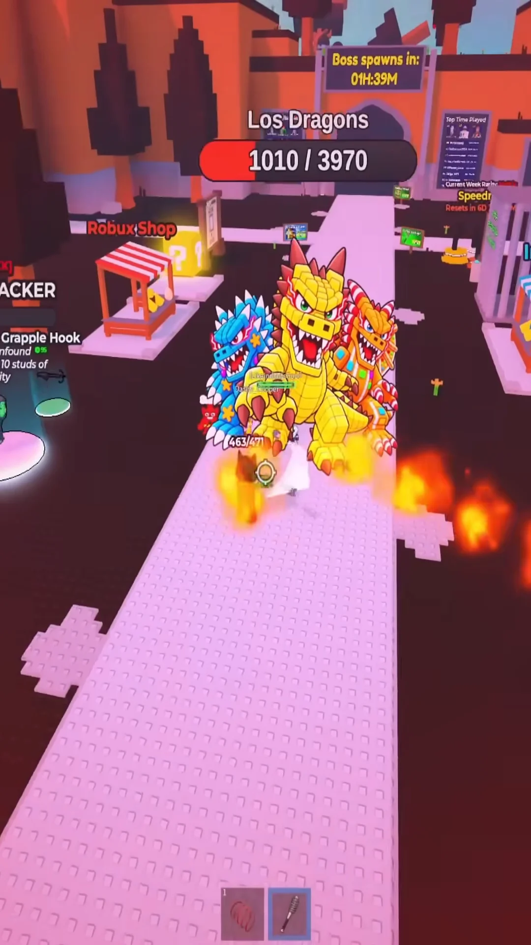 Darkened path combat