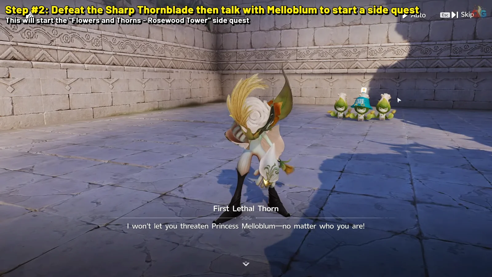 Post-Battle Dialogue