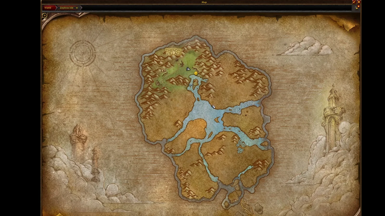 Checking the map