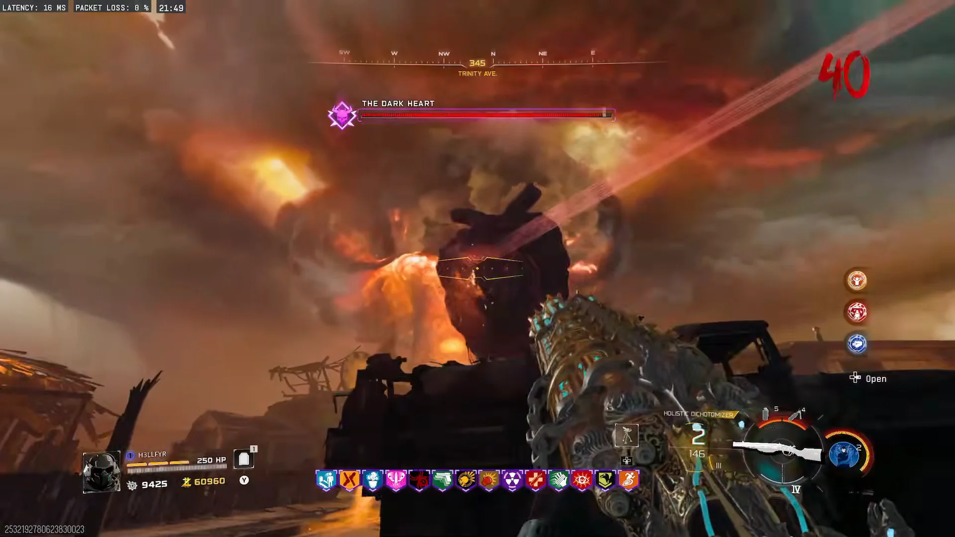 Concentrated Fire on the Dark Heart