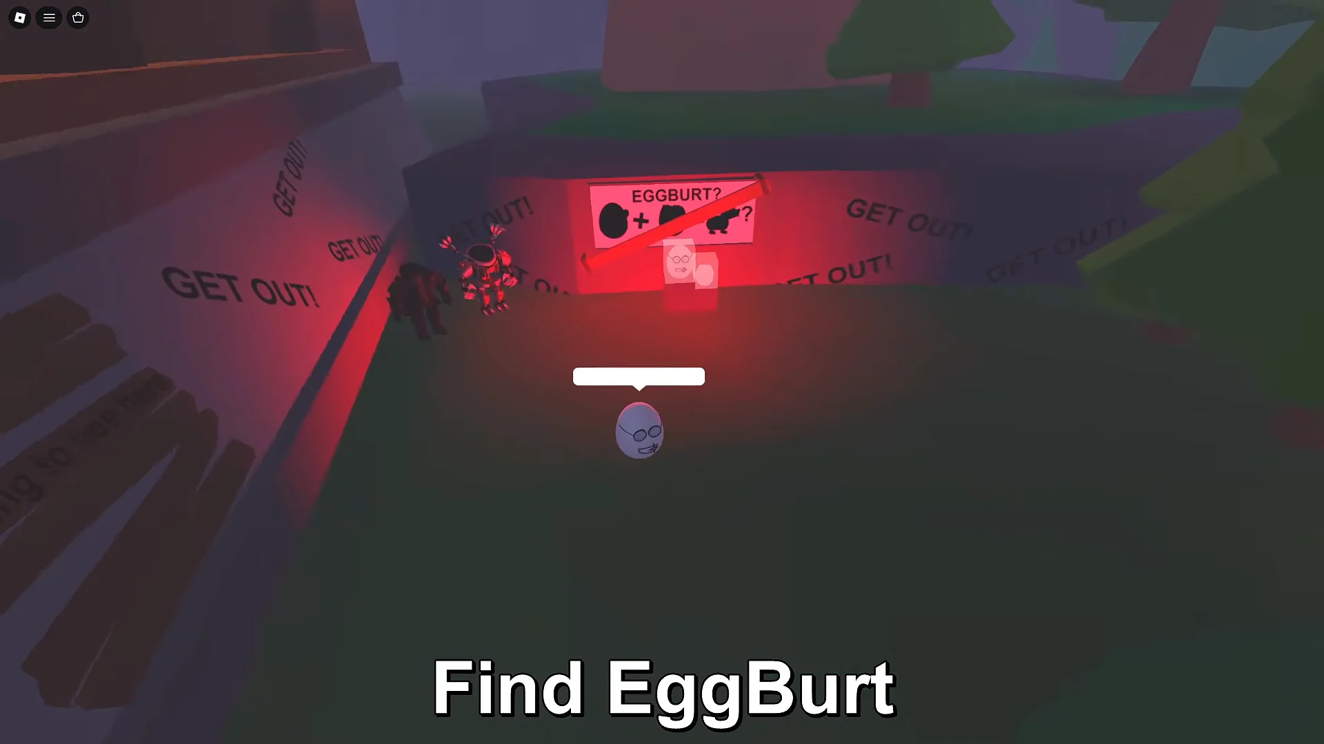 Entering secret area