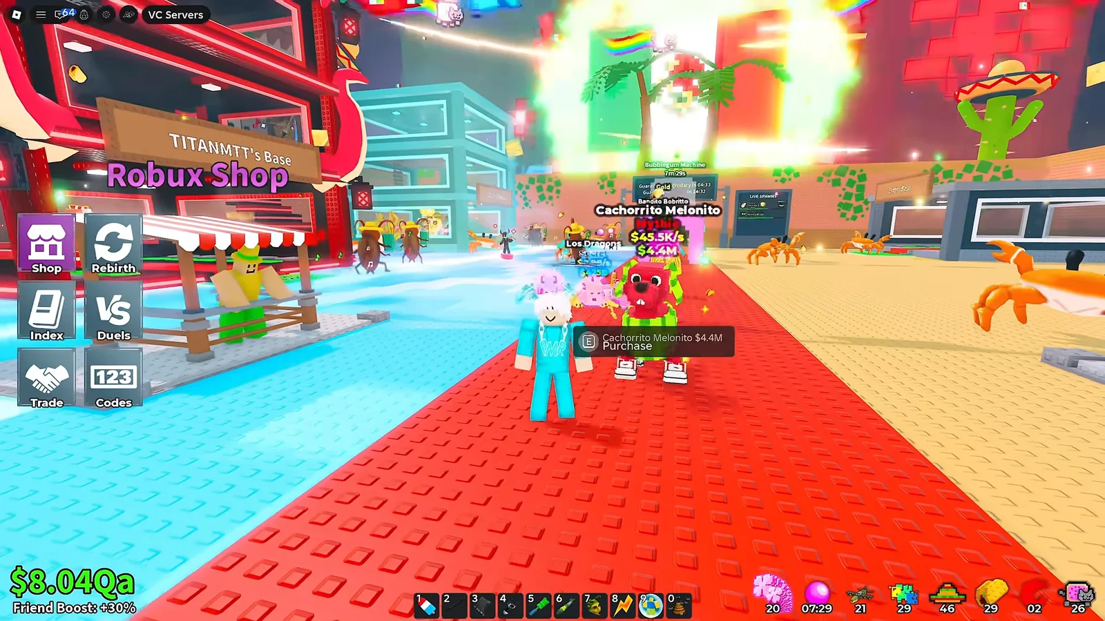 Bubblegum Machine activation & event