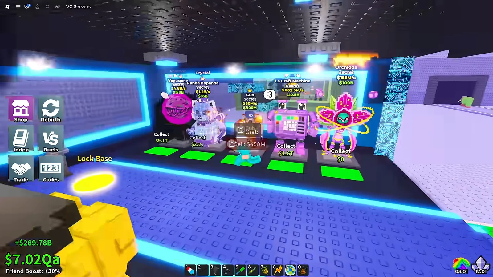 Crafting Check & Gub Missing