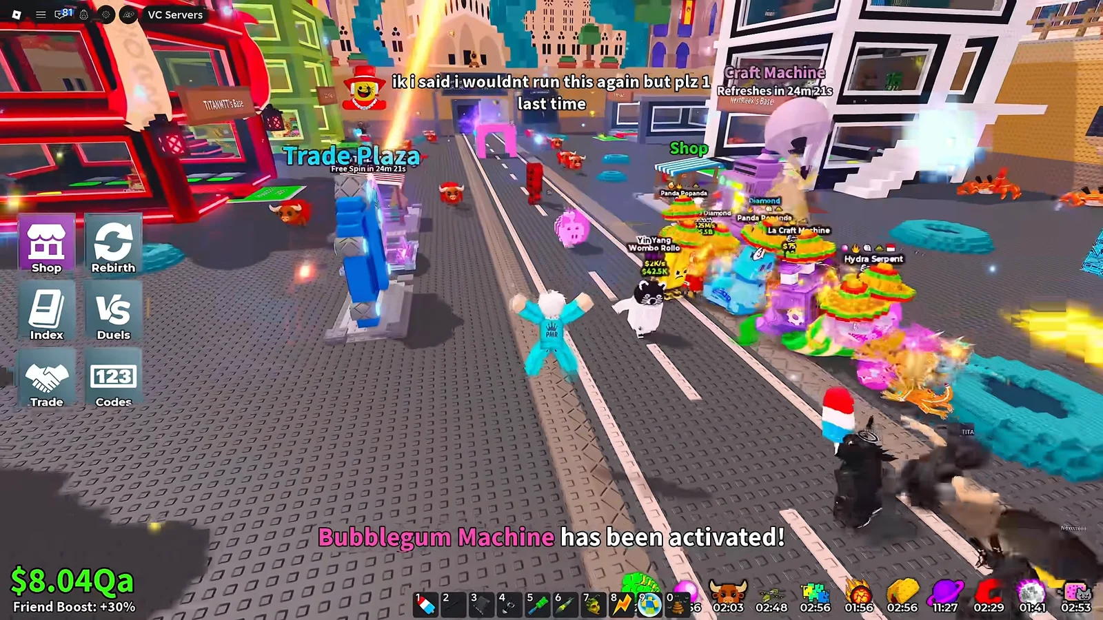 Bull Event & Stacking Mutators