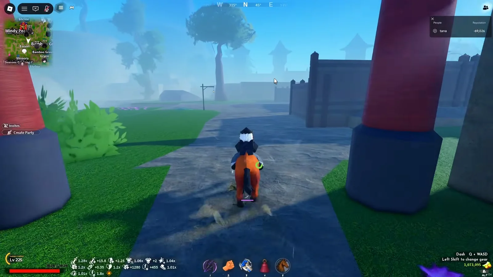 Saneri Boss Location