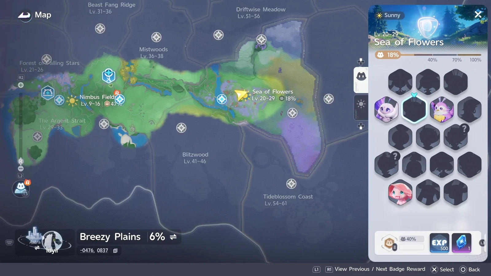 Map and Fast Travel Demonstration