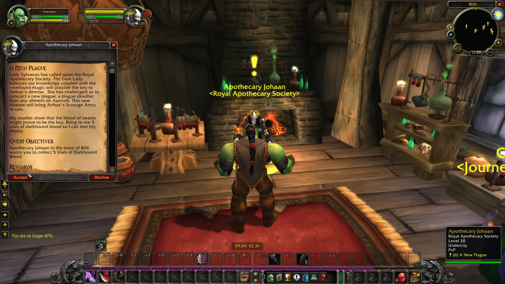 Accepting Quest