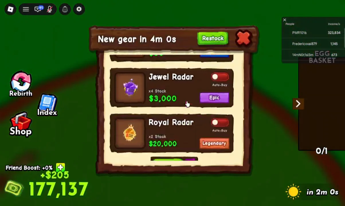 Browsing Gears Shop