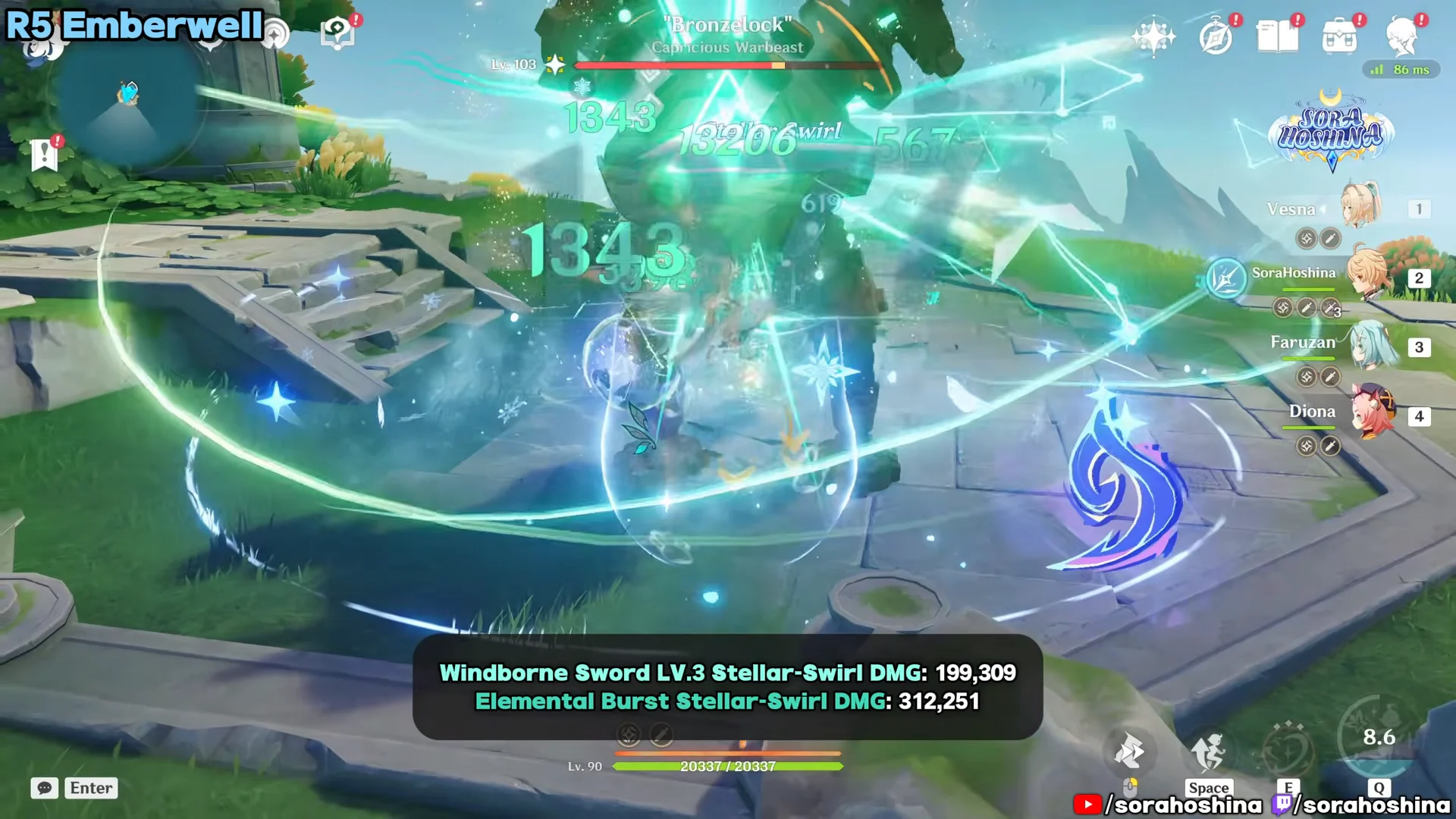 R5 Emberwell vs Bronzelock