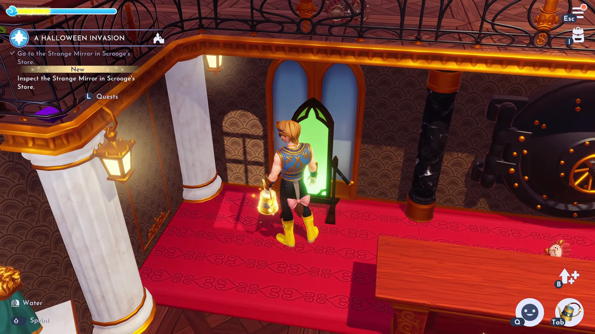 Inspecting the Strange Mirror