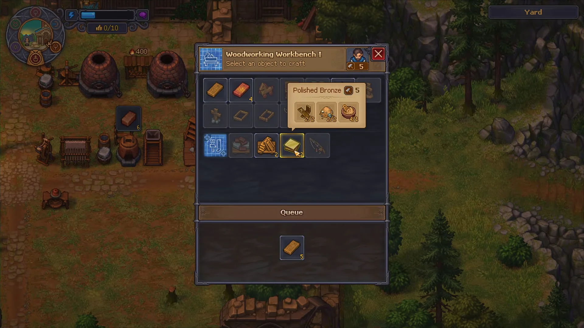 Crafting Polished Bronze