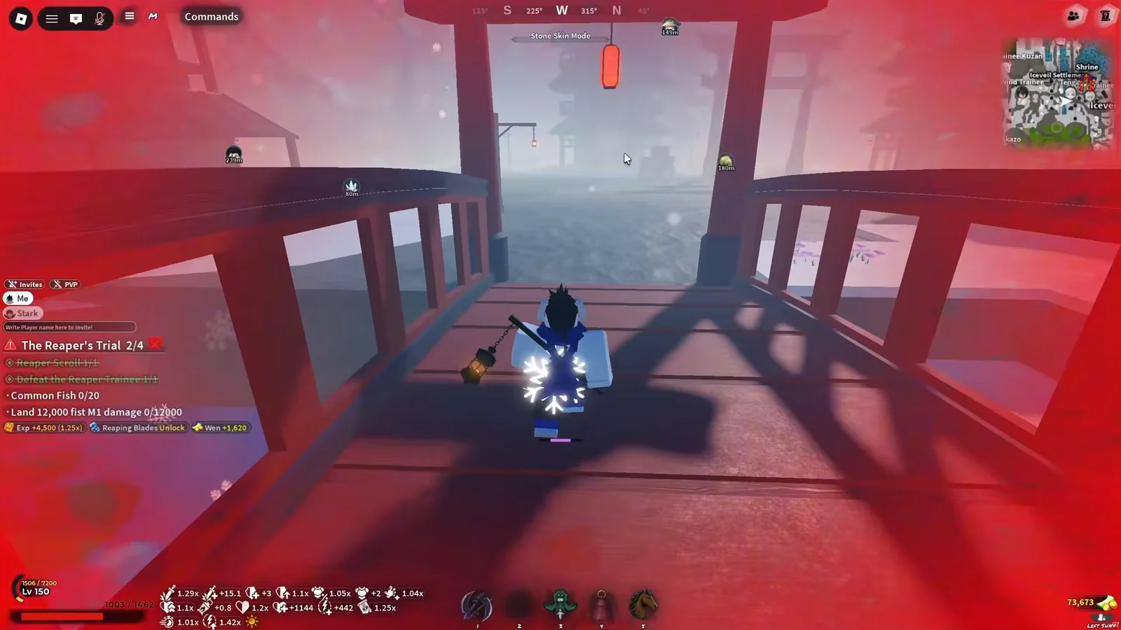 Setting Spawn at Iceveil Settlement