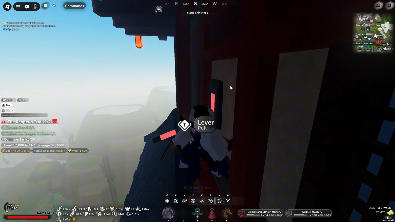 Lever 3 Location