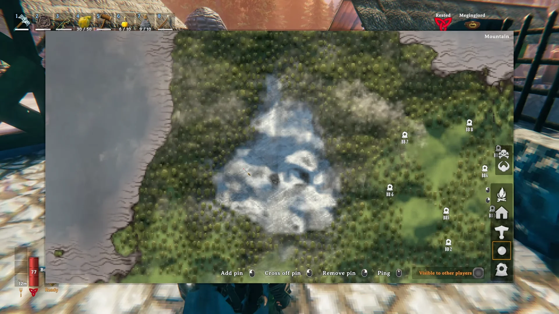 Mountain Biome Location