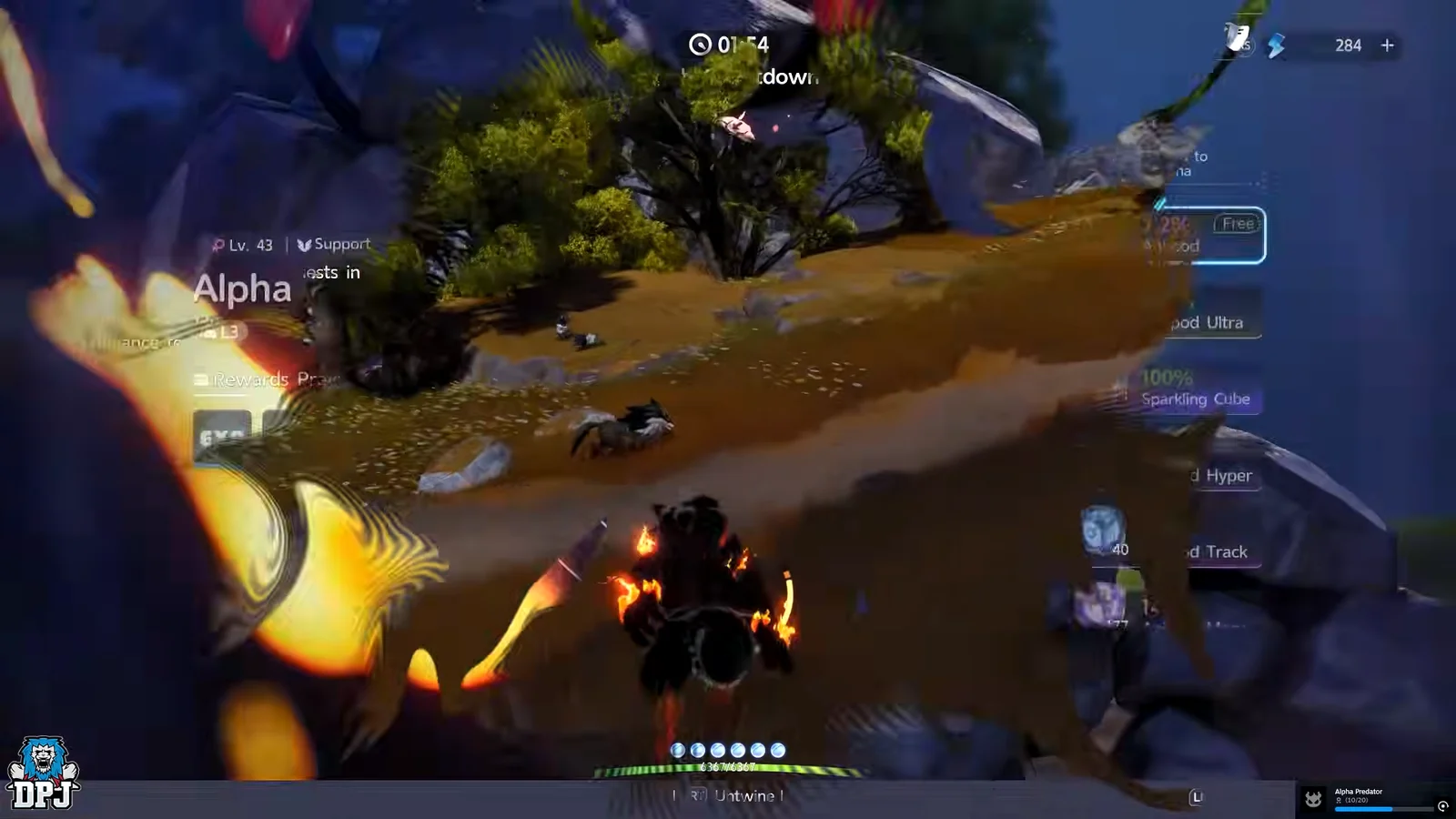 Accessing the Prismana Pact Menu