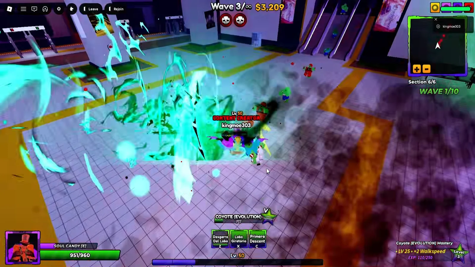 Demonstrating Z ability in match