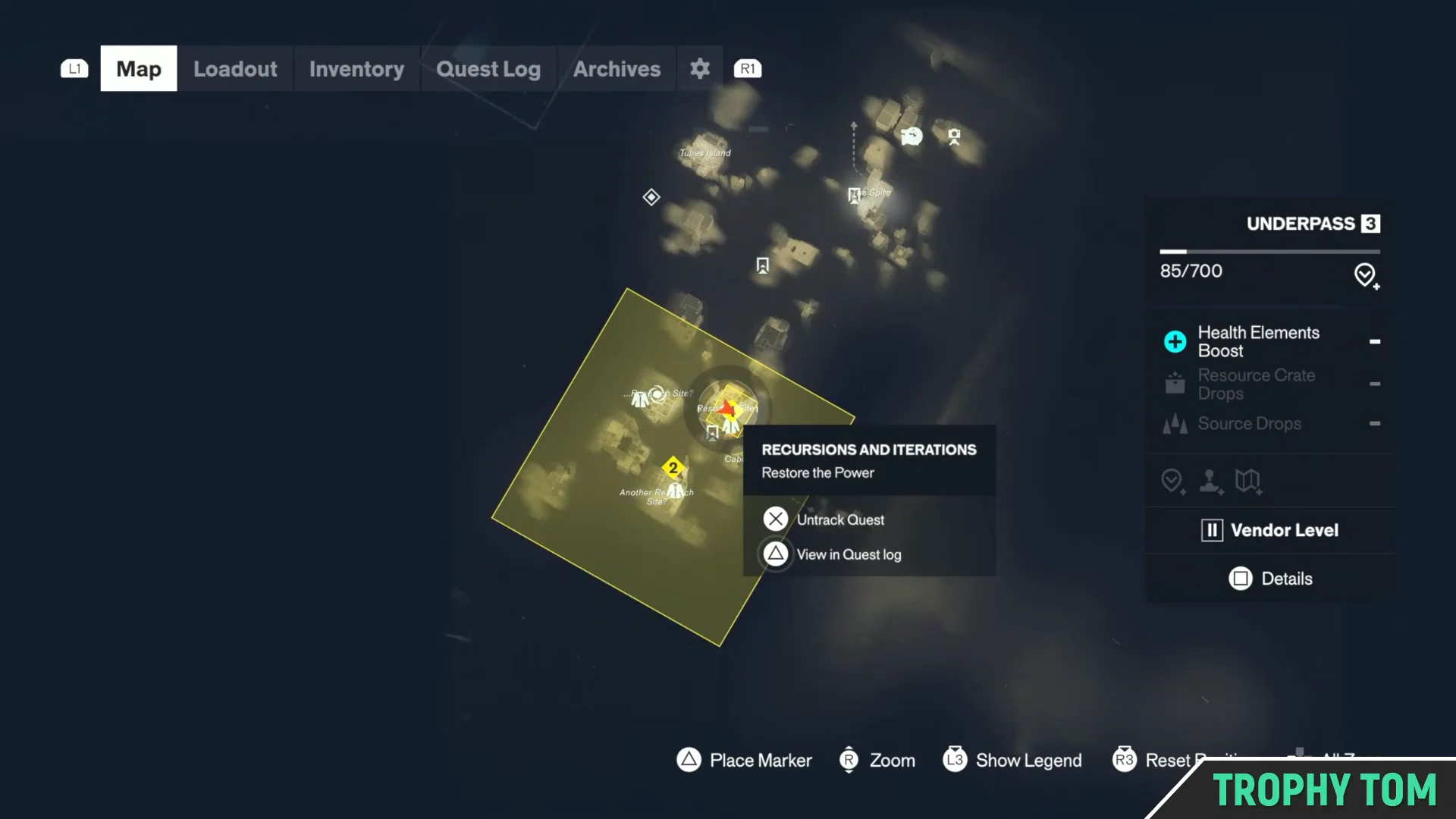 Quest Update: Restore the Power