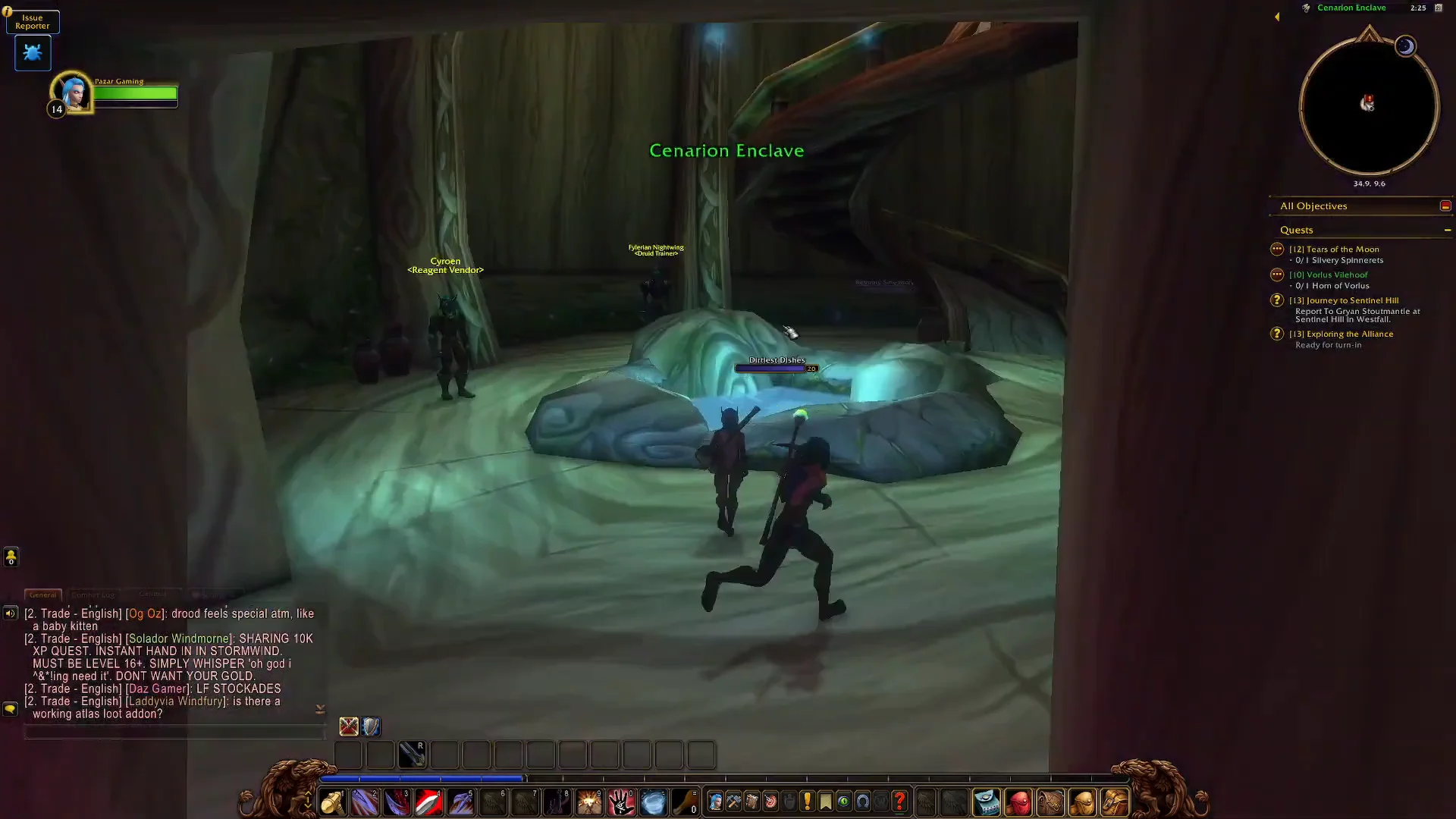 Entering the Enclave Building