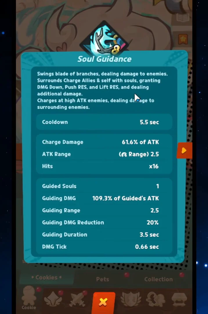 Princess Bari Cookie Skill Overview