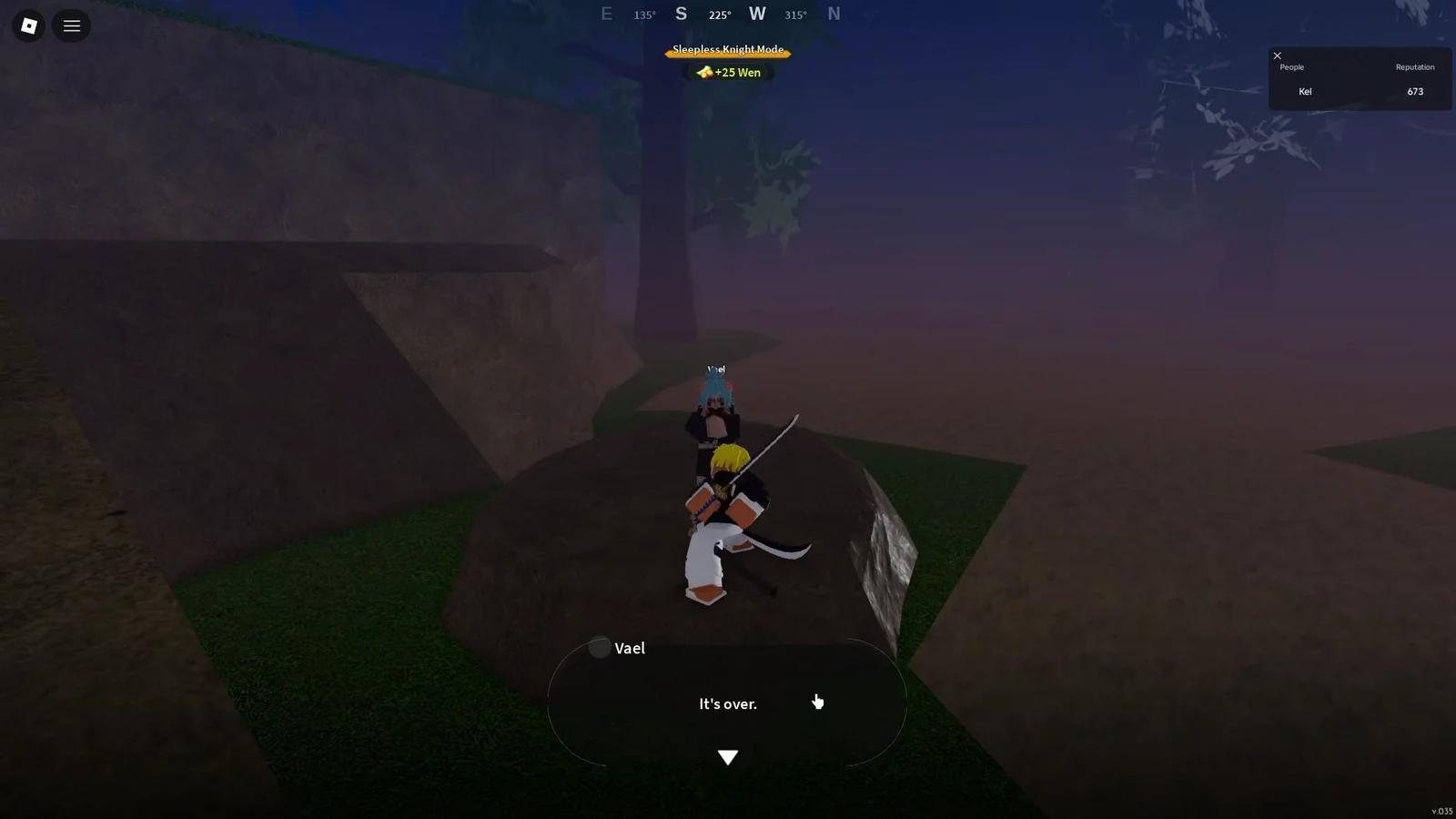 Finding Klien and His Katana