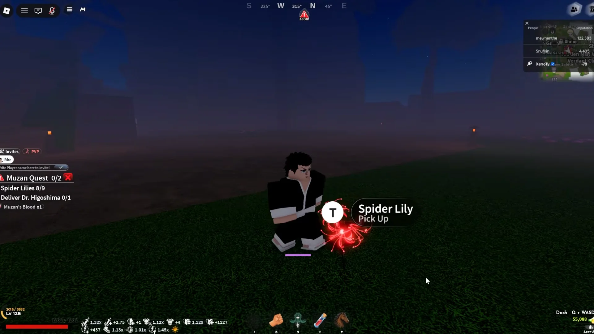 Collecting 9th Spider Lily