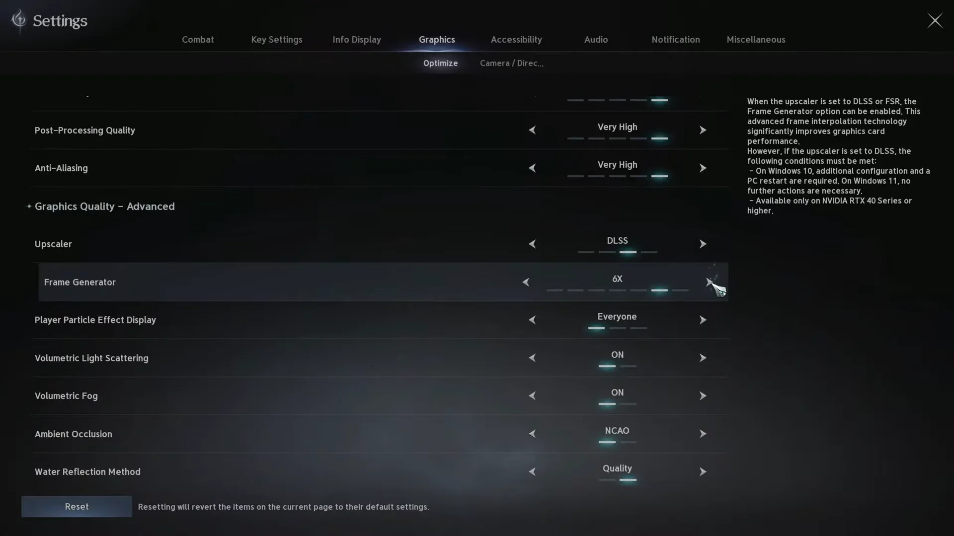 Enabling Frame Generator