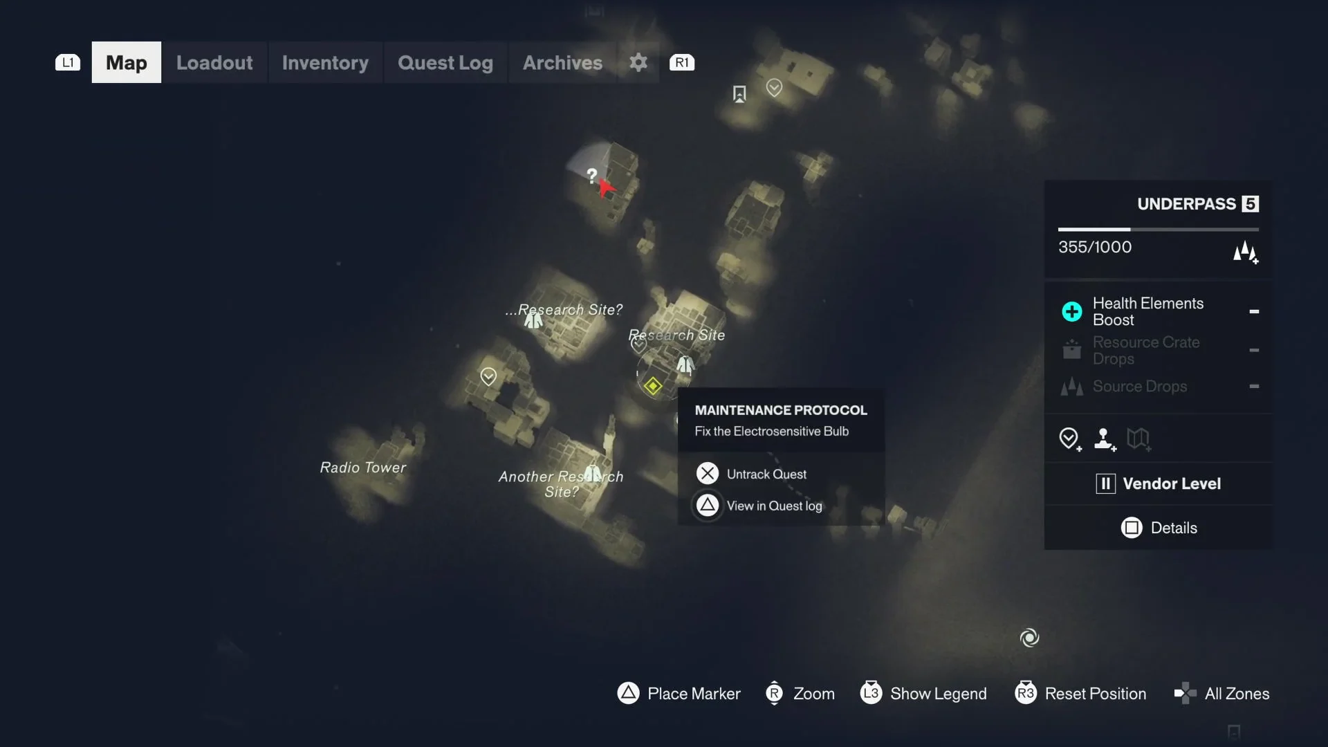 Map Inspection