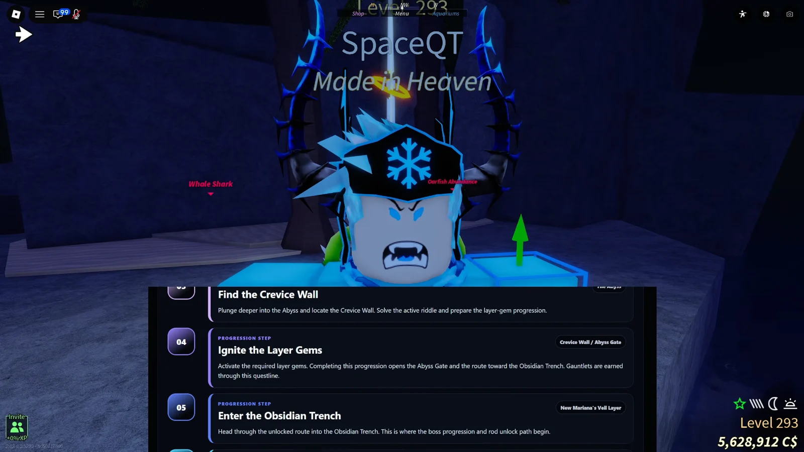 Step 3: Find Crevice Wall & Ignite Gems