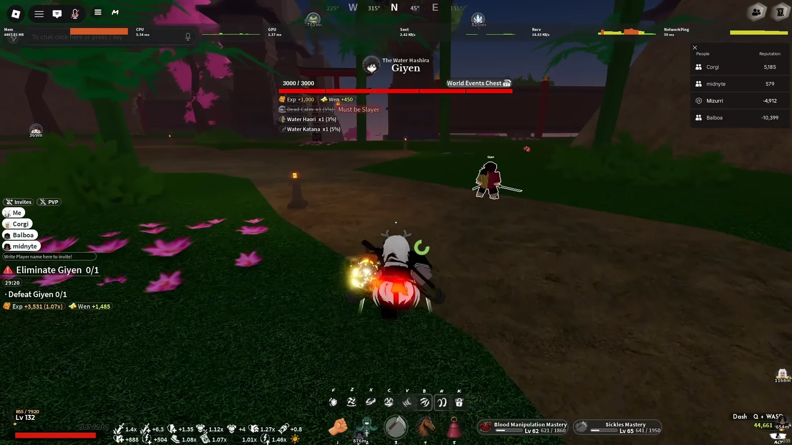 Giyen Boss Fight