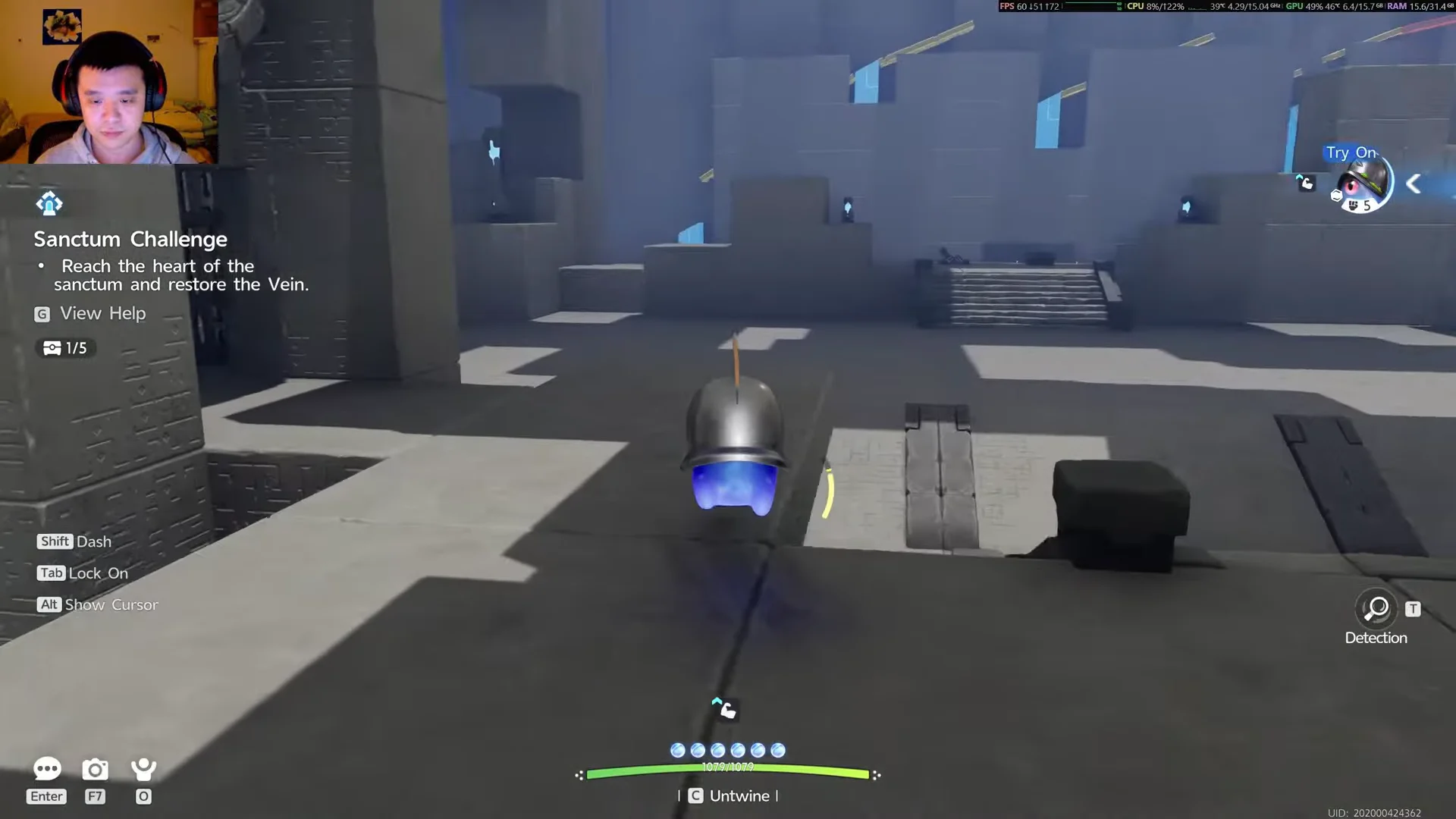 Central Puzzle Chamber Setup