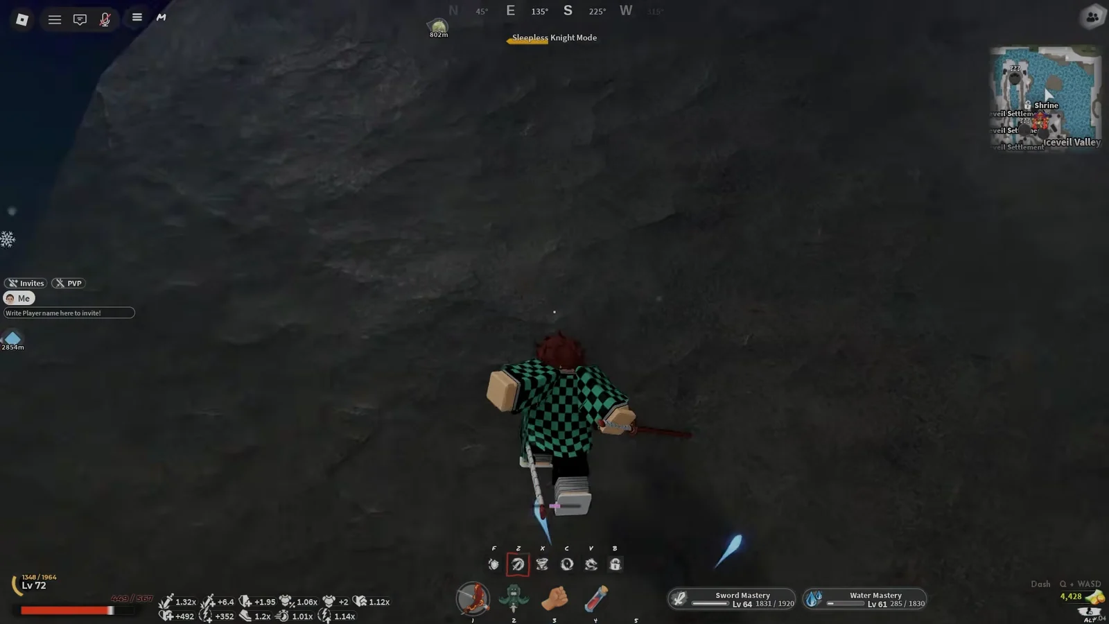 Climbing the Cliff Face