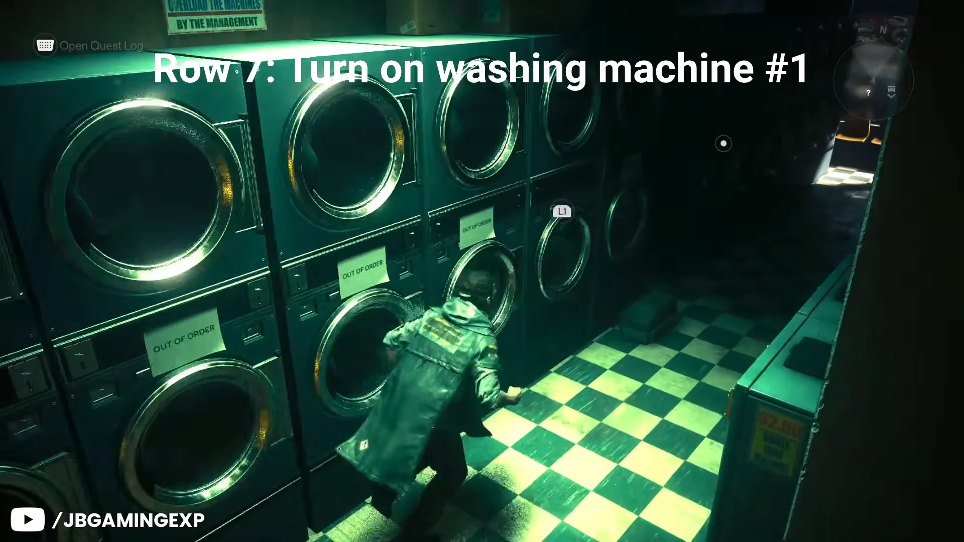 Row 7 Machine Activation